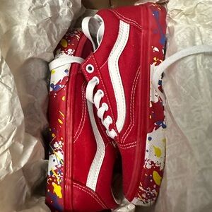 Kids Vans size 2 preschool sneakers..